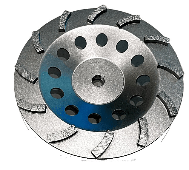 7″ Diamond Turbo Cup Wheel Discs Grinding Concrete Masonry Stone 5/8″-11 Thread