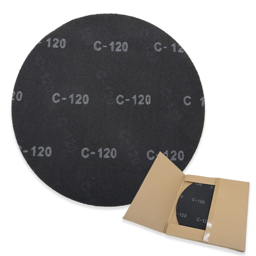 17″ Sanding Screen Discs – Mesh Floor Sanding Screen – Black Silicon Carbide – f