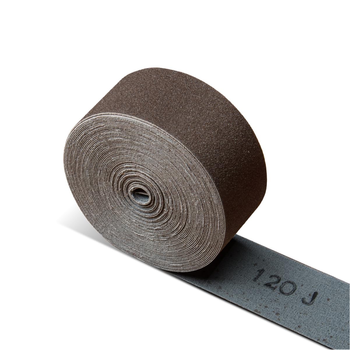 Emery Cloth Sandpaper Roll 120 Grit 1-1/2″ x 10 Yards Aluminum Oxide 49000