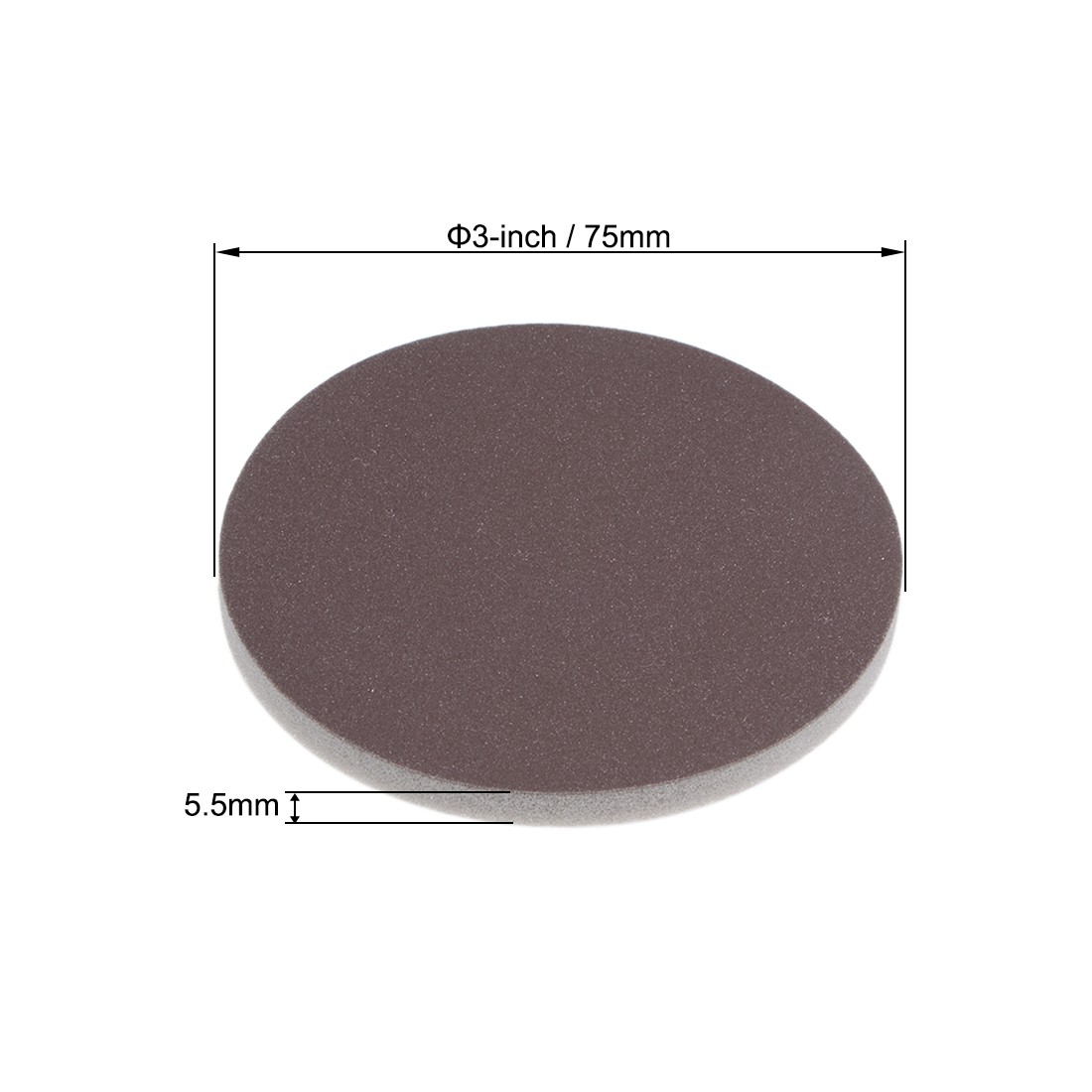 3″ Sanding Sponge Hook and Loop Sanding Disc Corundum 800-1000 Grit 20Pcs