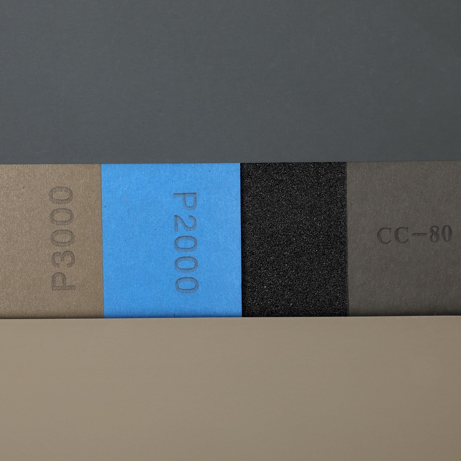 BMOTL Sandpaper Sheets 9×11 Assortment：12Pcs Wet Dry Silicon 9*11”, Grey