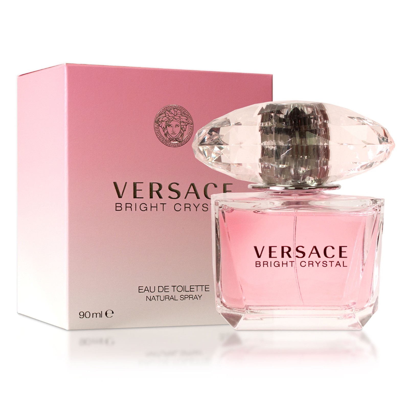 VERSACE BRIGHT CRYSTAL 3.0 oz Perfume for Women Brand New Tester with Cap