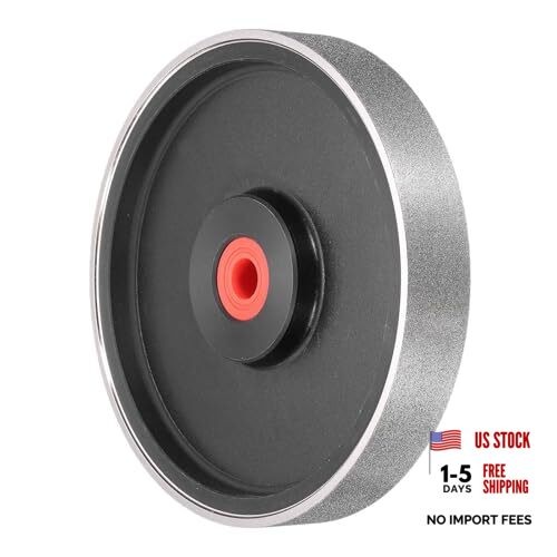 Diamond Lapidary Wheel 6 Inch x 1 Inch with 1″ Arbor Hole Jewelry 180 Grit
