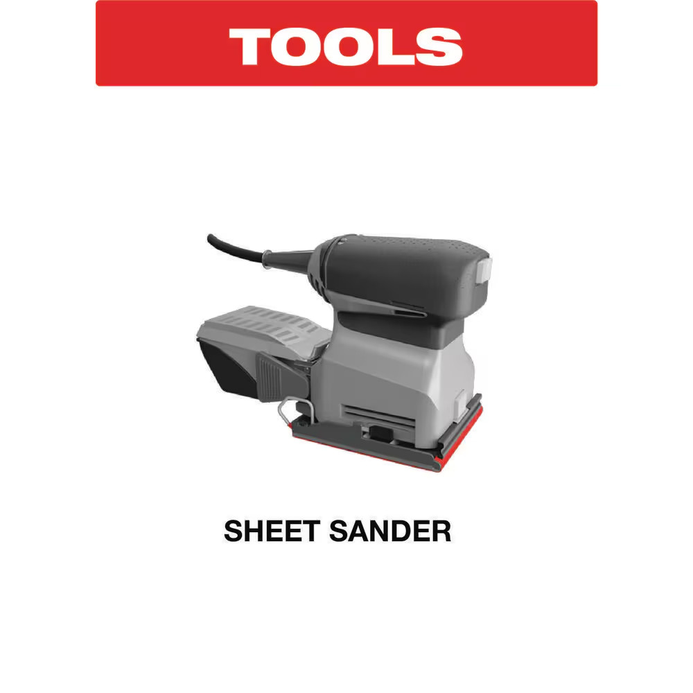 4-1/2 In. X 5-1/2 In. 150-Grit Palm Sander 1/4 Sanding Sheets