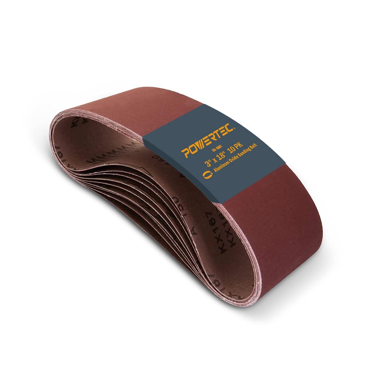 3 x 18 Inch Sanding Belts, 80 Grit Aluminum Oxide Belt Sander Sanding Belt …