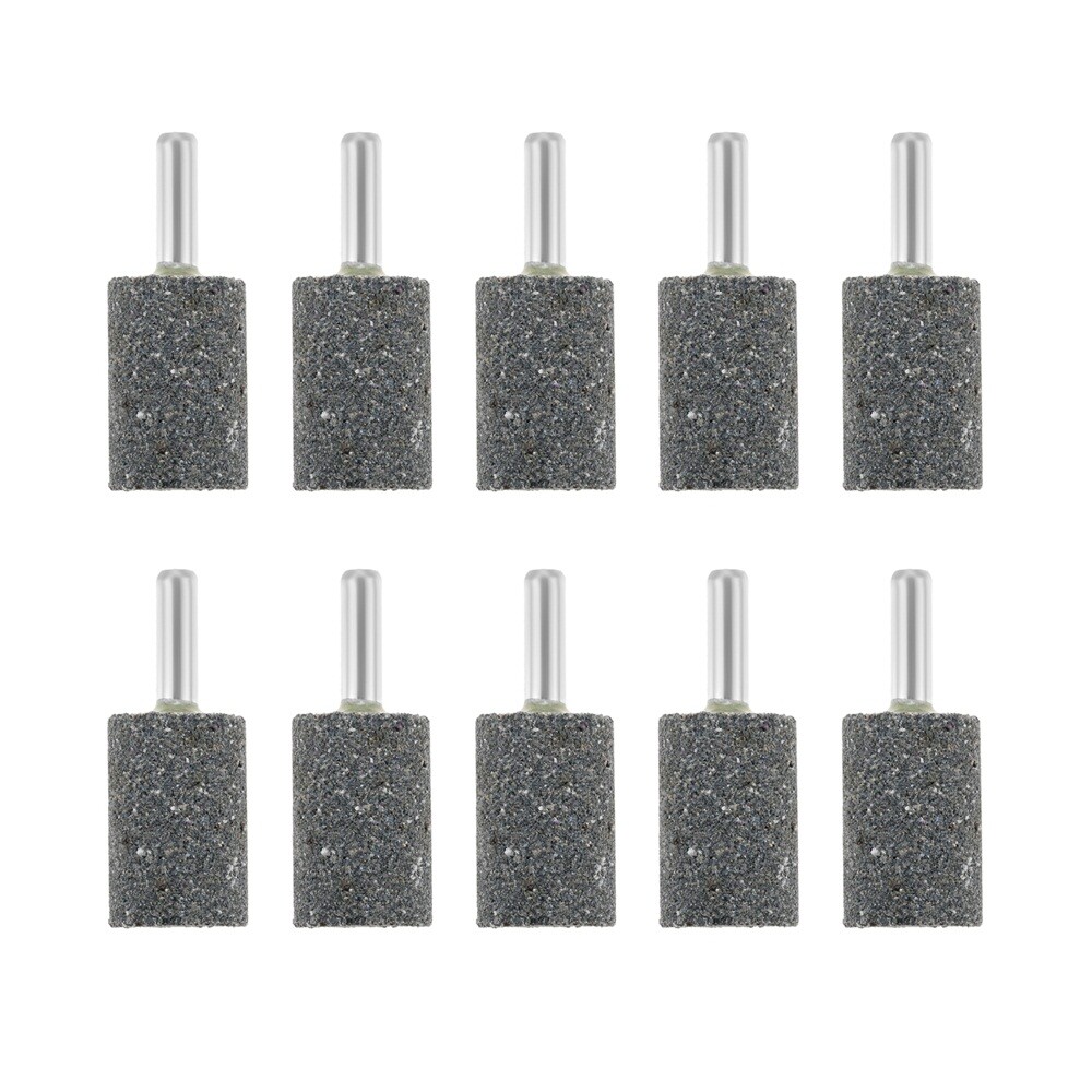 10 Pack Cylindrical Grinding Stone 20mm Use For Rough Grinding Of Ordinary Steel