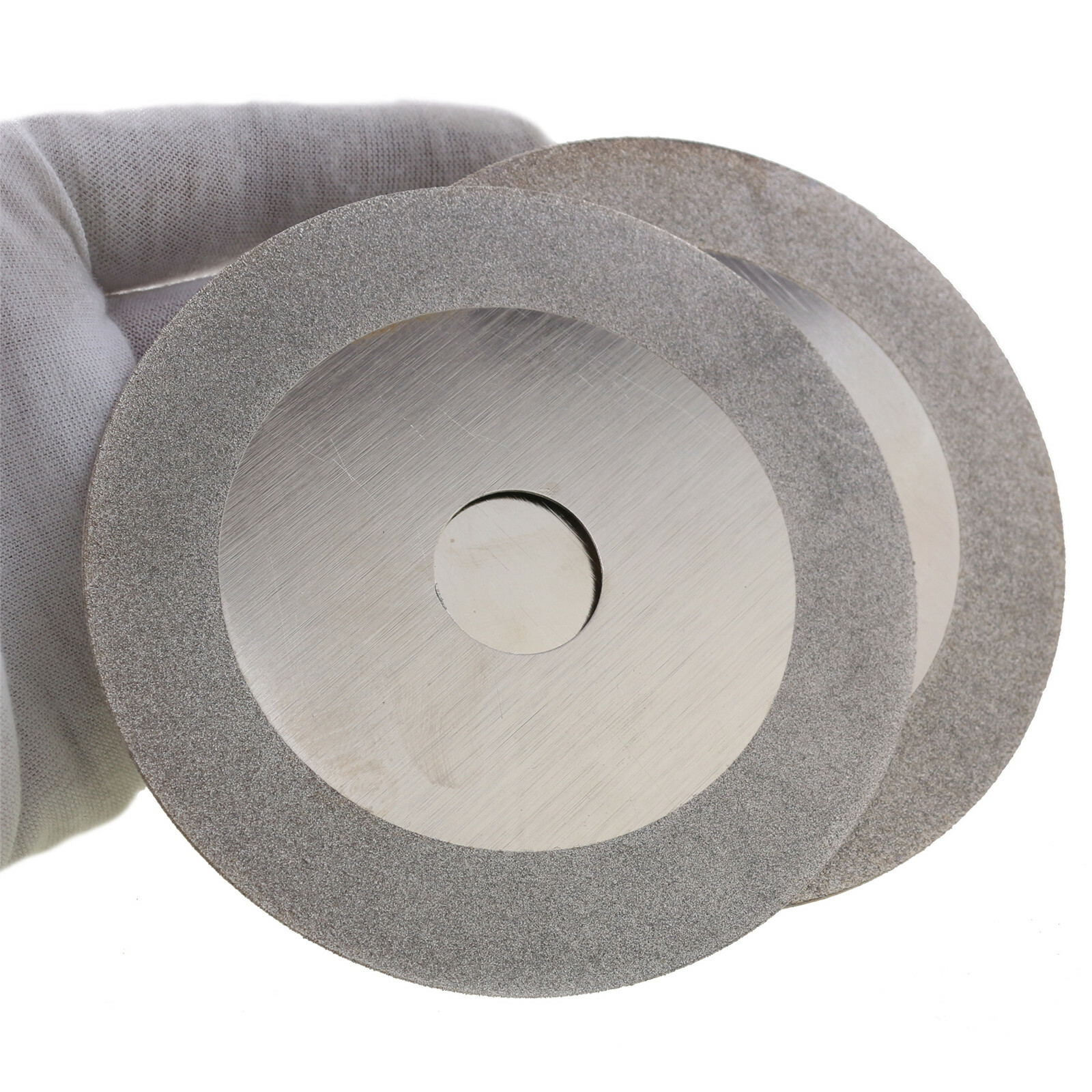 2Pcs 100mm Diamond Grinding Sculpting Wheels Coated FLAT Cutting Disc 150 Grit