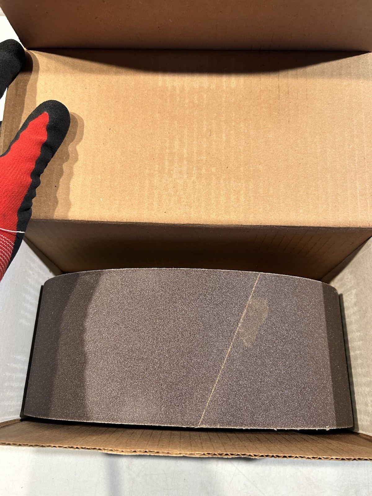 Milwaukee 49-37-4100 Sanding Belt 4 in W x 24 in L 100 Grit Fine Grade