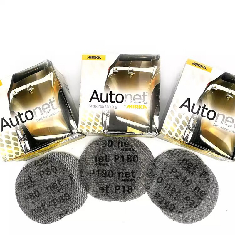 5 inch 125mm Dia Mesh Dust-free Sanding Discs Hook and Loop Sandpaper 80-240Grit
