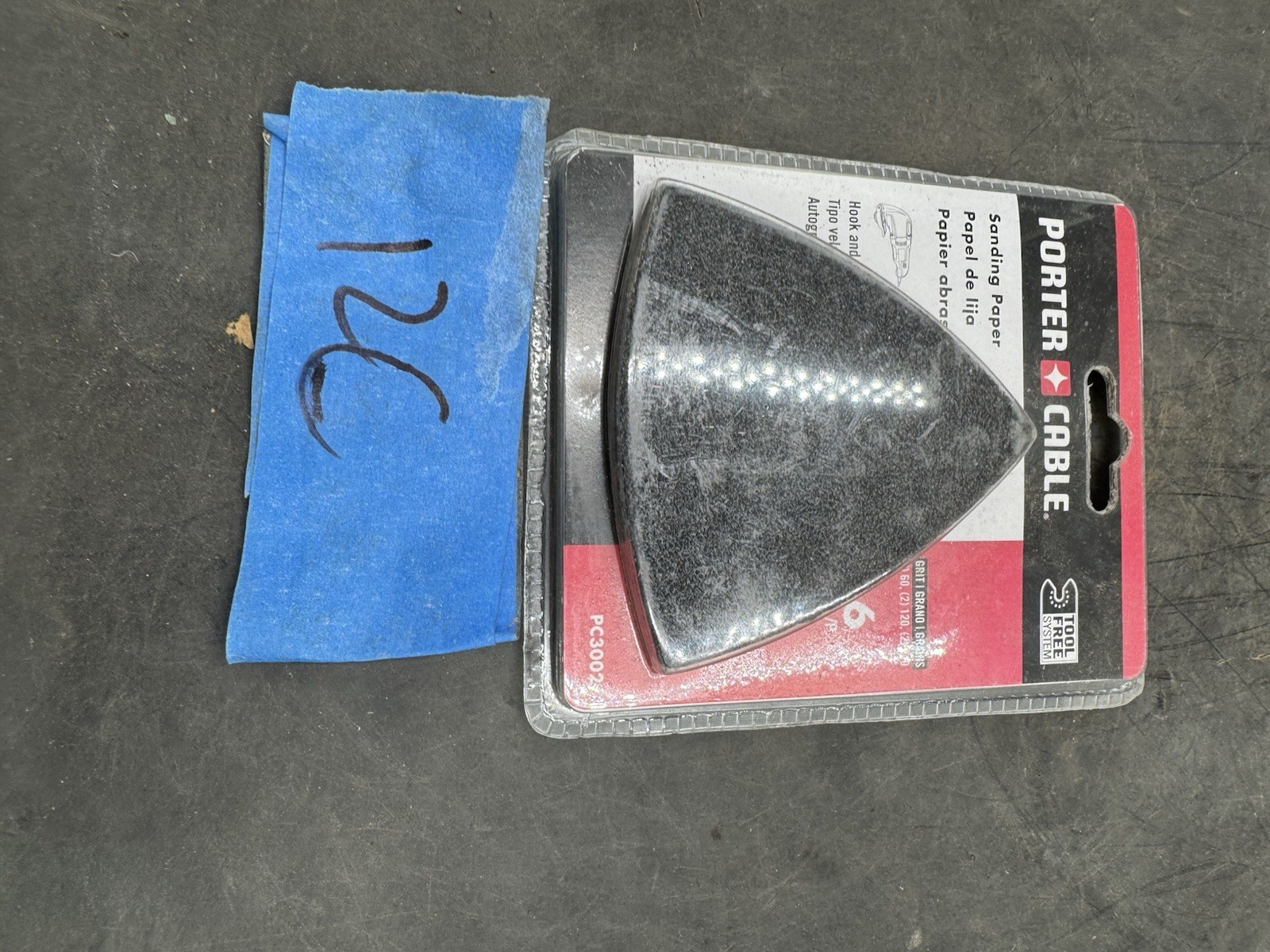 Porter Cable PC3002 Finish Paint Removal Sandpaper Triangular