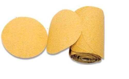 Karebac LR5C220 Gold 5 PSA 220 Grit C-Weight Aluminum Oxide Stearated Sanding Di