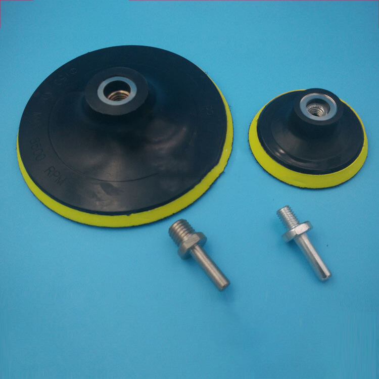 M10 M14 Backing Pad Hook & Loop Sanding Discs Sander for Angle Grinder 3” – 7”