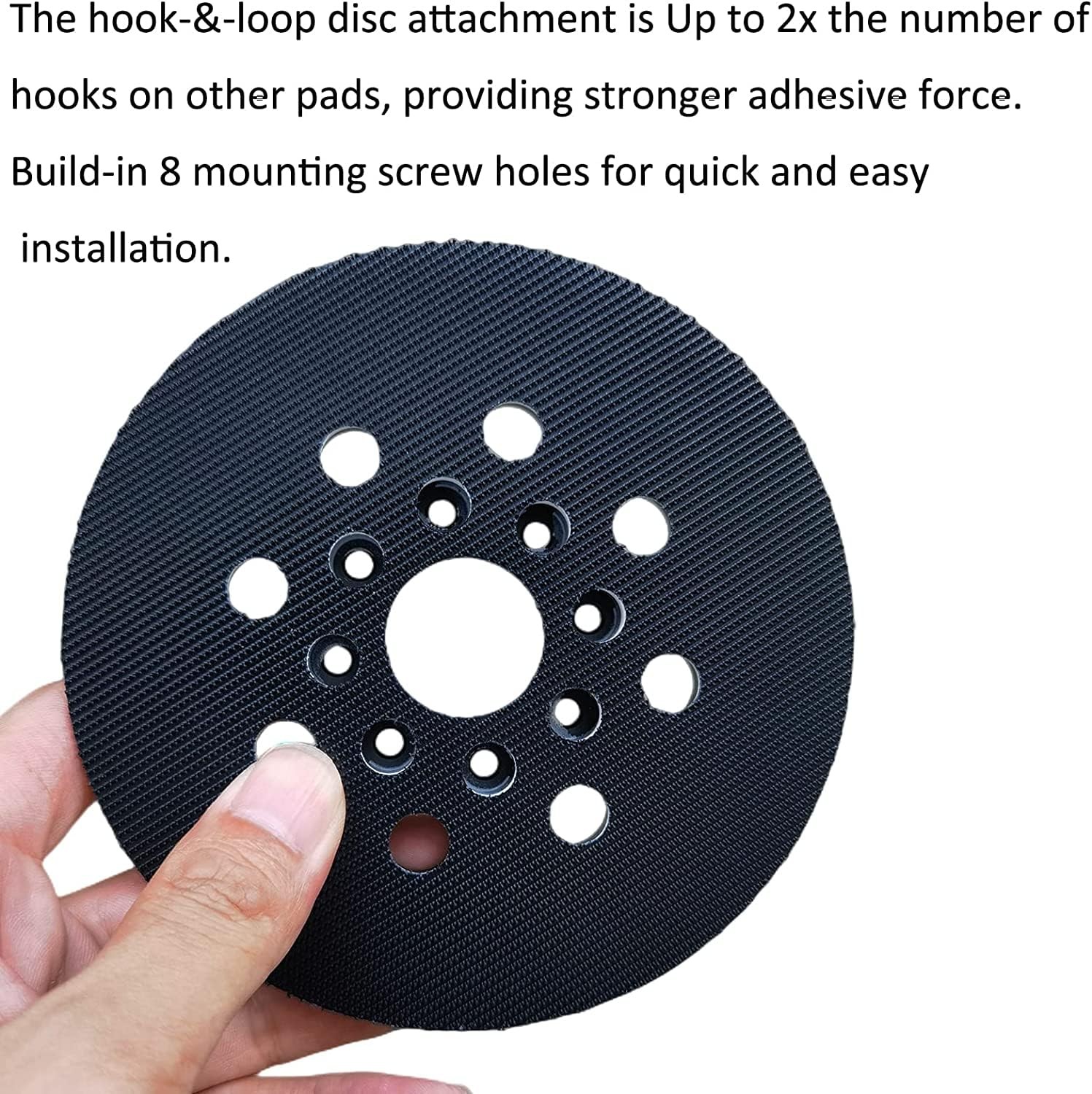 5 Inch Hook & Loop Sanding Pad Replacement for Bosch 5″ ROS20VS Sander