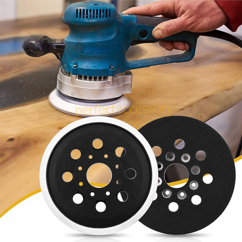 1/2/5Pc 5″ Hook&Loop Sander Pad For Bosch GEX12V GEX12V-5N GEX18V-5N GEX18V-5B15