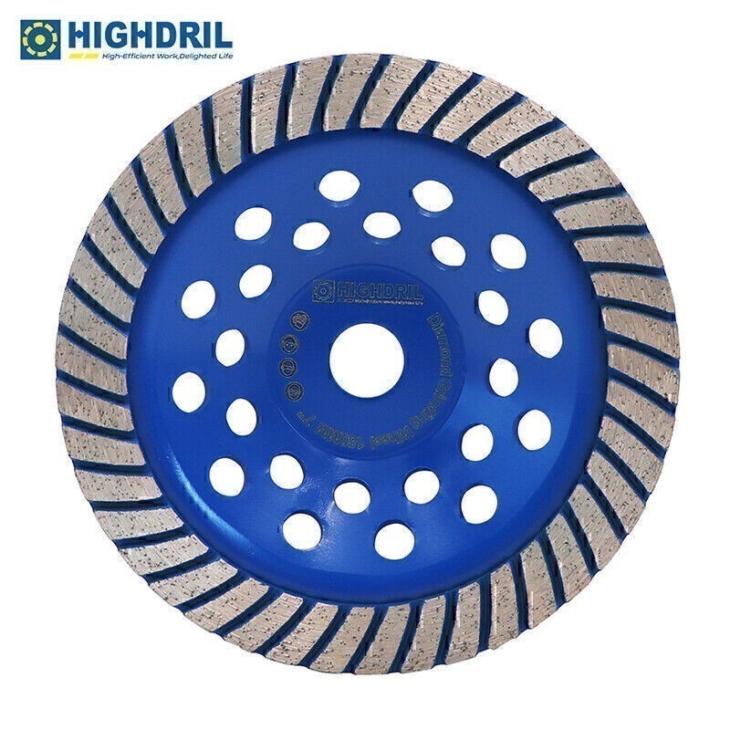 1pc 7″ / 180mm Diamond Grinding Wheel Turbo Row Grinding Disc for Concrete Tile