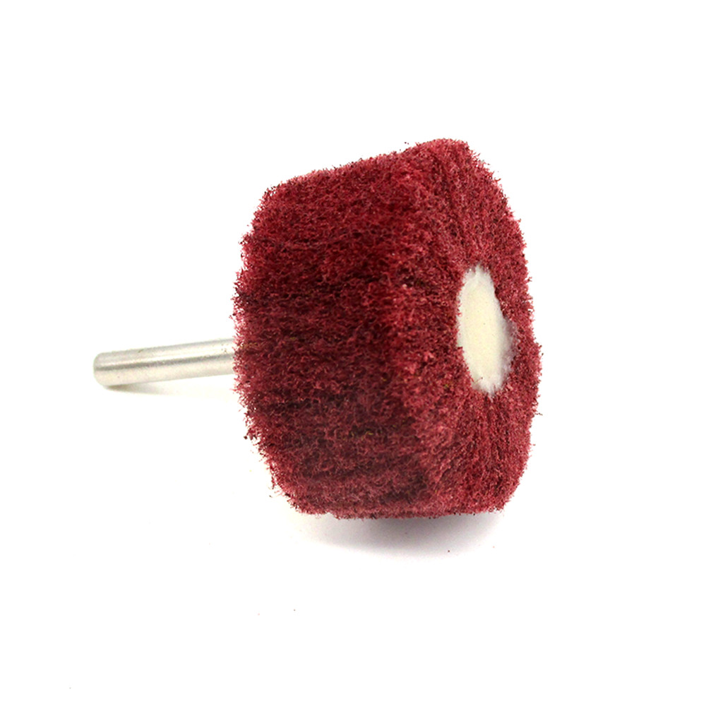 2″ Scouring Pad Abrasive Wheels Polishing Buffing Mop 6mm Shank Grit 240 400 800
