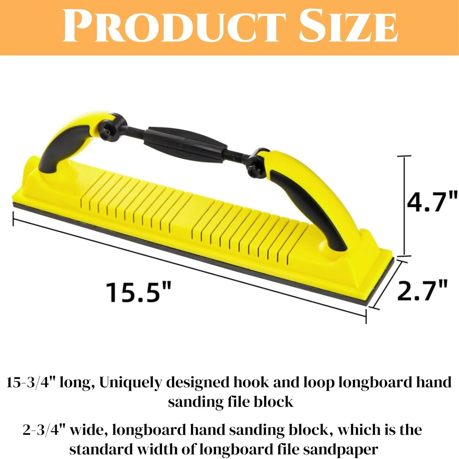 Adjustable Radius Flex Sanding Block for Automotive Woodworking