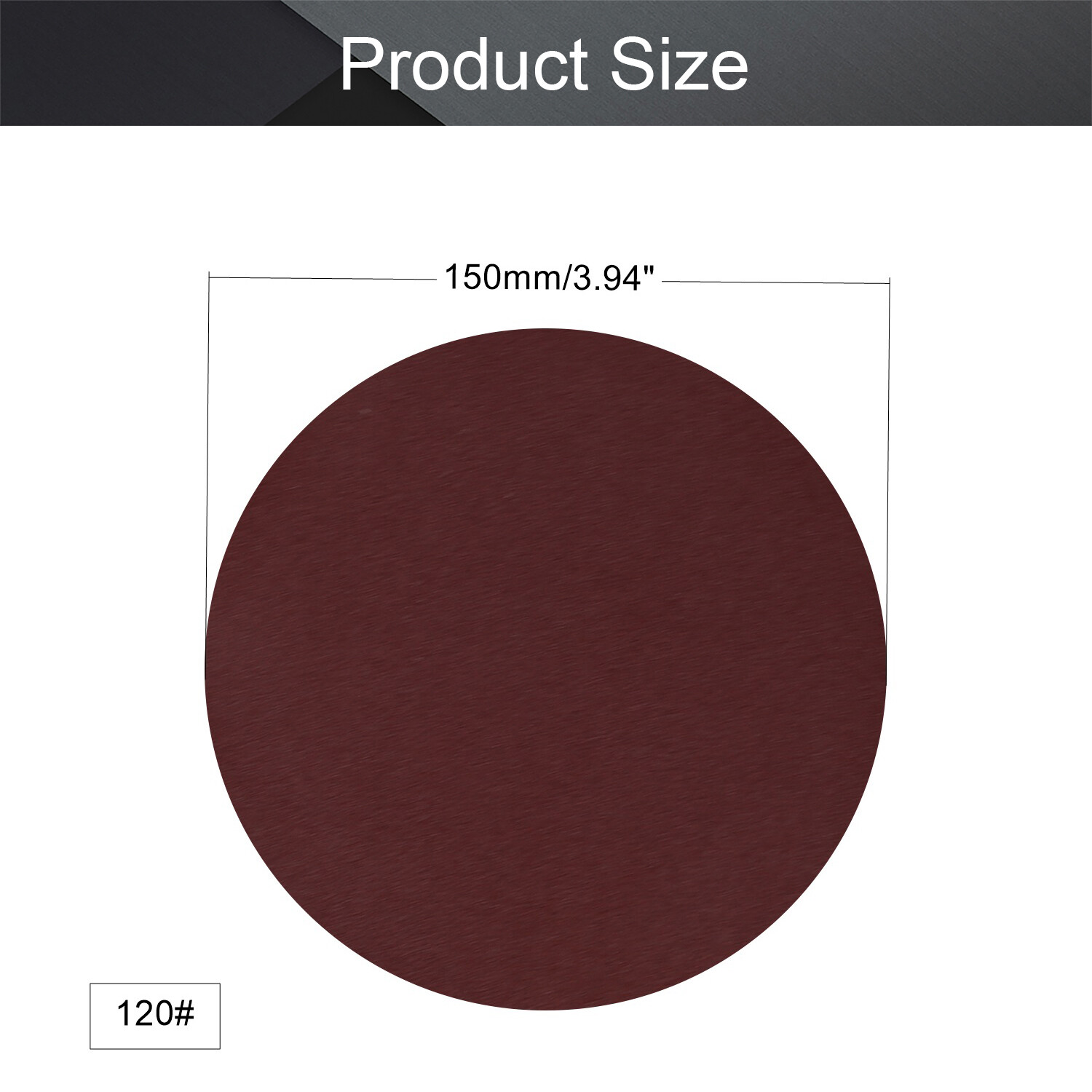 Flocking Adhesive Sanding Disc 150mm 60-2000 Grit Sandpaper 6 inch Sander Lot