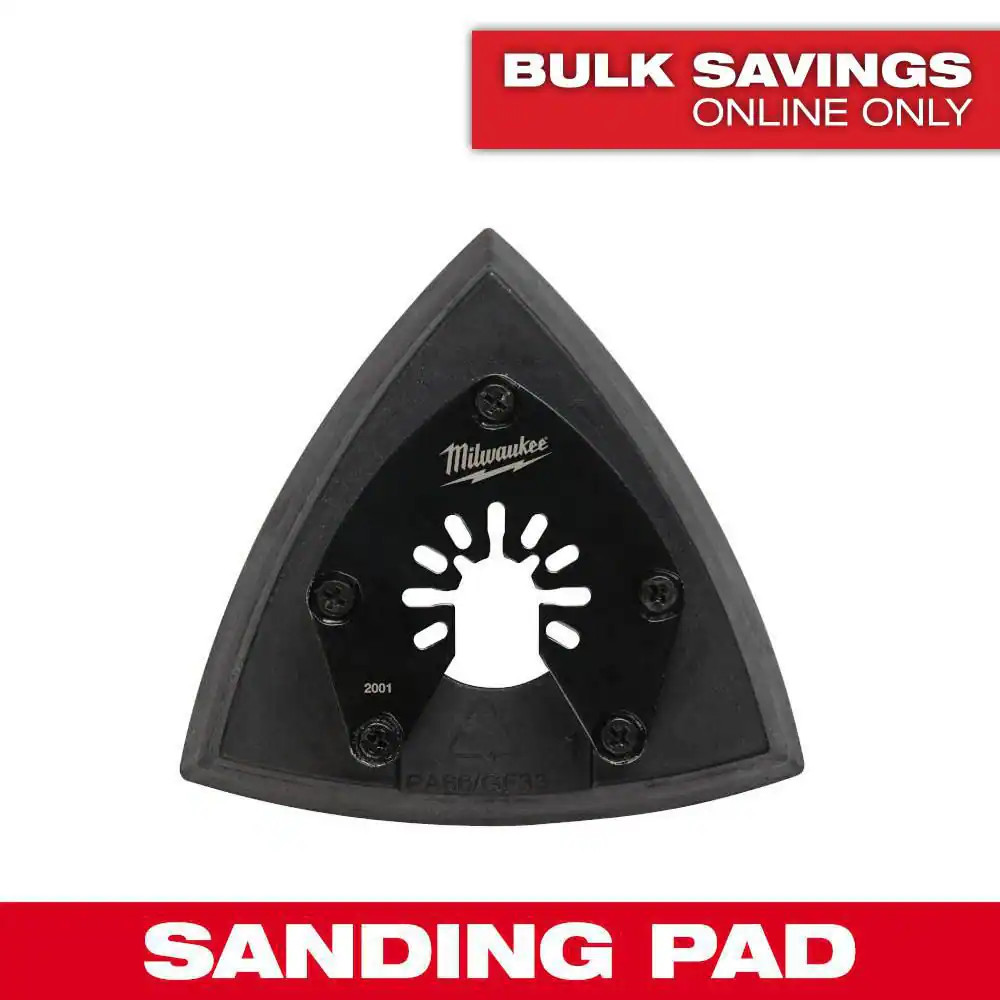 3-1/2 In. Sandpaper Multi-Tool Oscillating Sanding Pad (1-Pack)