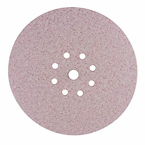 Makita B-68541 9″ Round Abrasive Disc, Hook & Loop, 80 Grit, 25/pk
