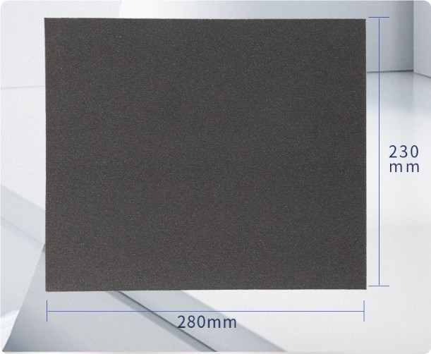 2Pcs Alumina Abrasive 11x9in 36-320Grit Metal Sandpaper For Sanding Polishing
