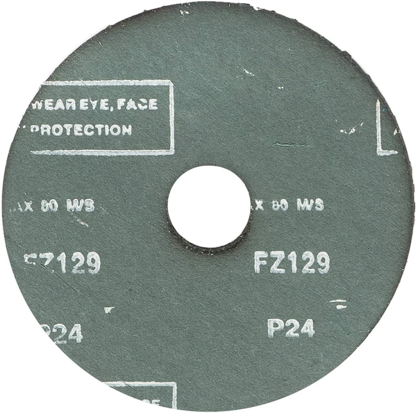 25x 4-1/2″ Zirconia Resin Fiber Disc 16 24 36 60 120 Grit Sanding Grinding Discs