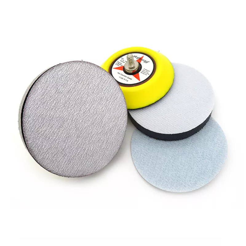1″- 7″ 25-180mm Dry Sanding Discs Hook&Loop Abrasive Sandpaper Pads 60-1200 Grit