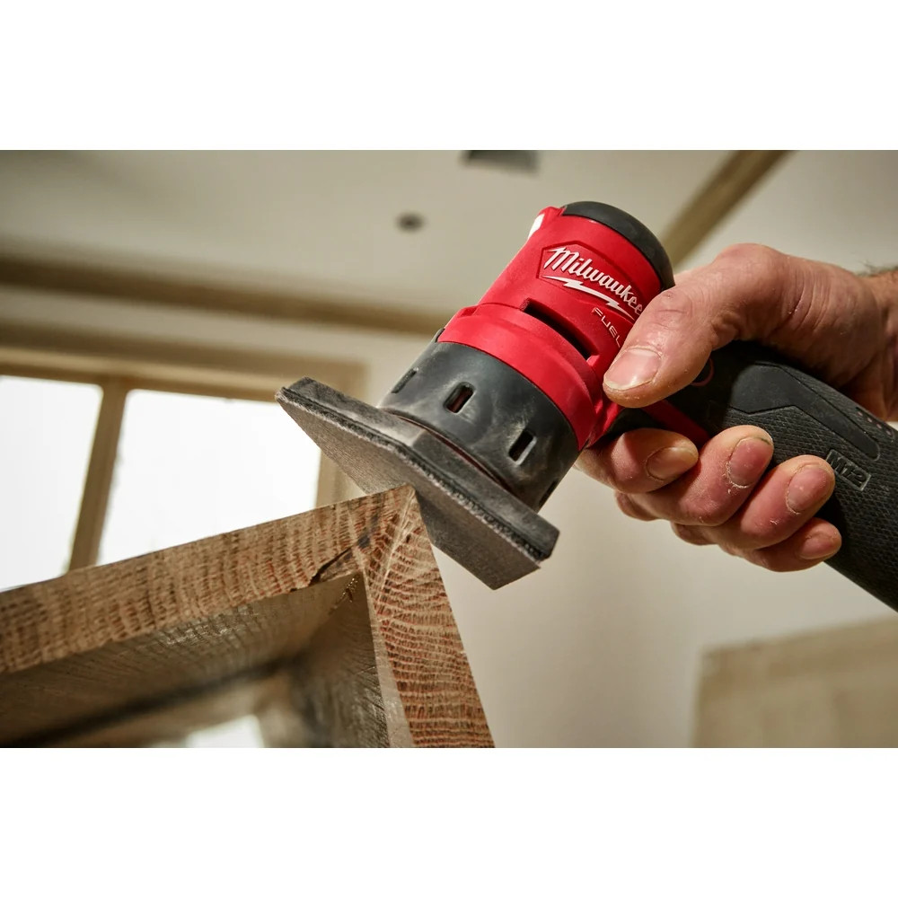 Milwaukee 48-80-5405 80/120/180 Grit Sheets for M12 Orbital Sander – 12 PK