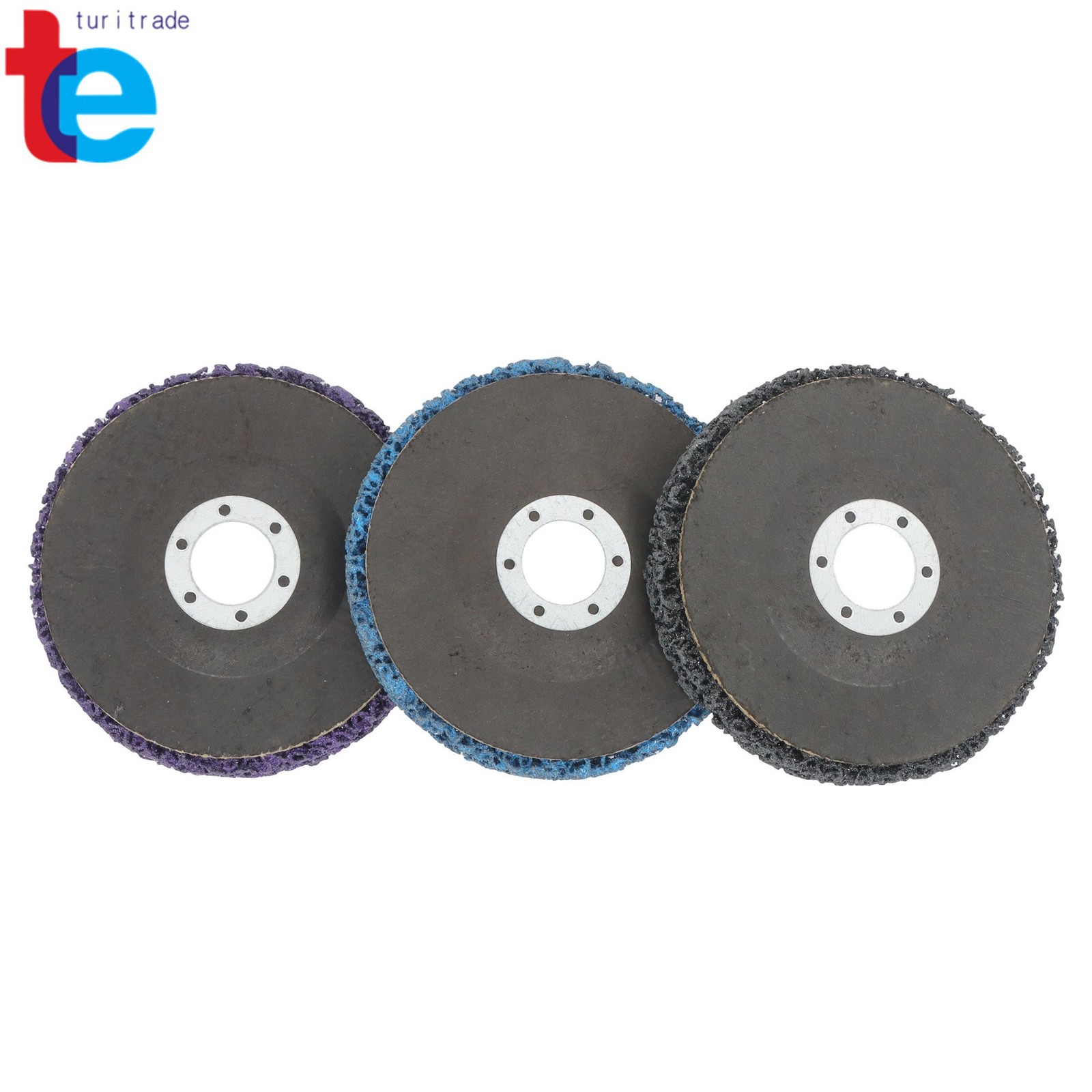 12 Pack: 4-1/2 x 7/8 Inch Diamond Grinding Discs Set 3 Colors for Angle Grinder