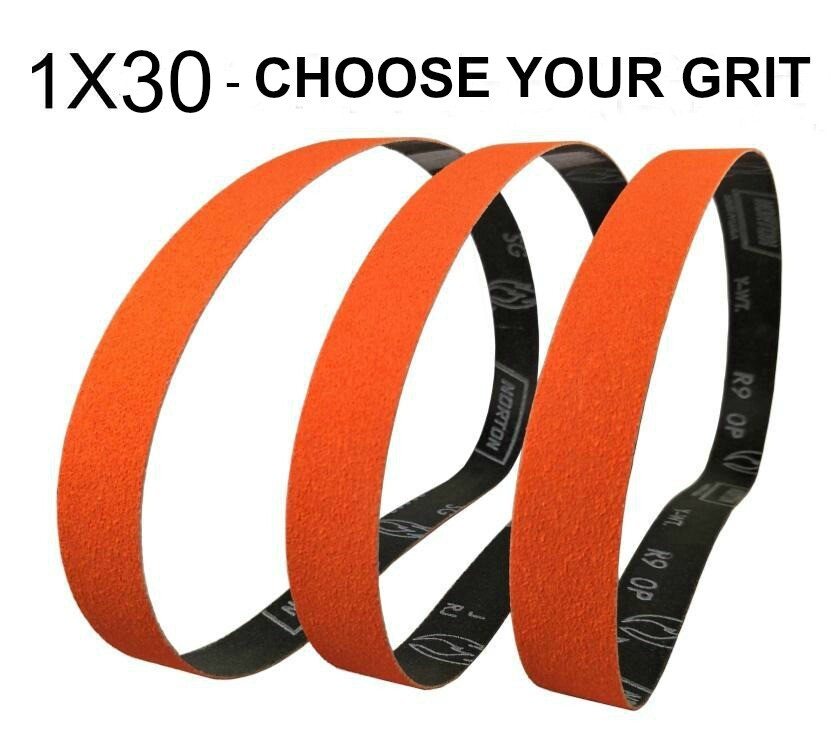 Norton Blaze 1×30 Premium Ceramic Grinding & Sanding Belts Choose Your Grit