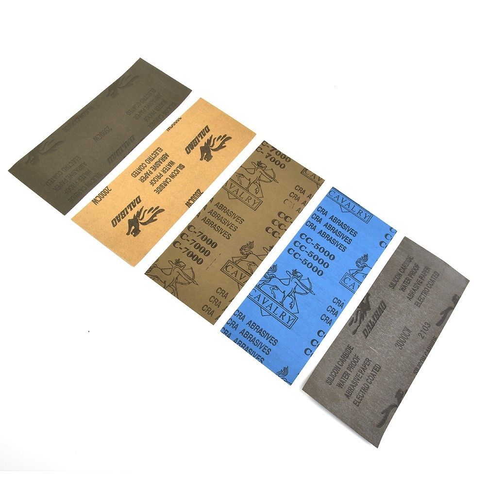 Sandpaper Sanding Paper 2000/2500/3000/5000/7000 Grit 230*93mm Abrasive Tool