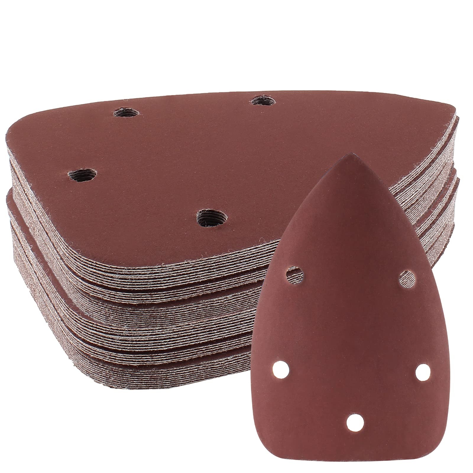 1000 Grit Sandpaper 25 Pcs 5 Hole Pads for 140mm Detail Sander
