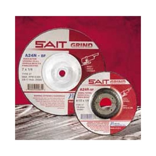 Sait 20085 7″ x 1/4″ x 5/8-11 A24N Metal Fast-Grinding Wheel