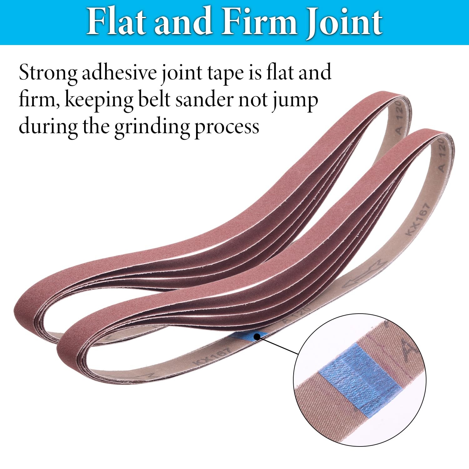 1 X 42 Belt Sander Sanding Belts 1 Inch X 42 Inch Sanding Belt 120 Grit Aluminum