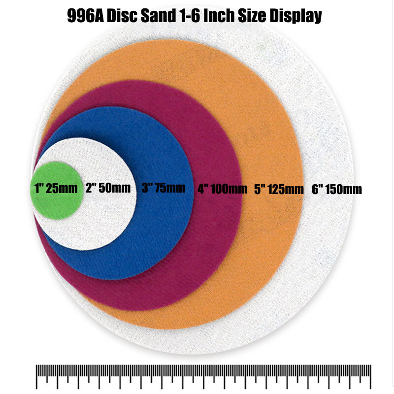 3″ Inch 75mm Wet And Dry Sandpaper Grit 60# ~10000# Hook&Loop Sanding Discs Pads