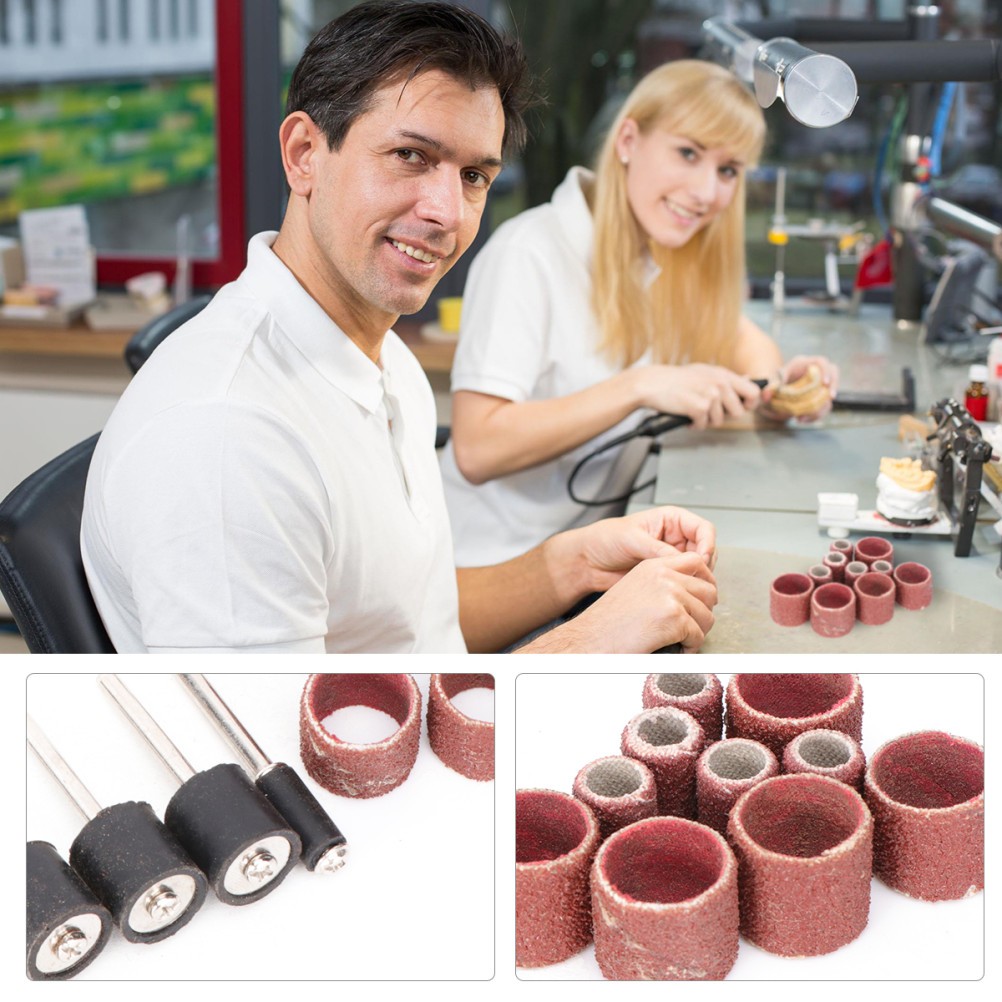 20 Pcs Automotive Sandpaper Rotary Tool Polishing Kit Grinder Sanding