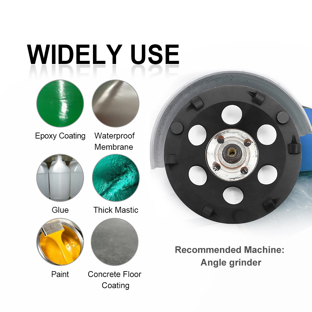 4.5″ PCD Grinding Cup Wheel Polycrystalline Diamond Grinding Wheel Grinder 5/8