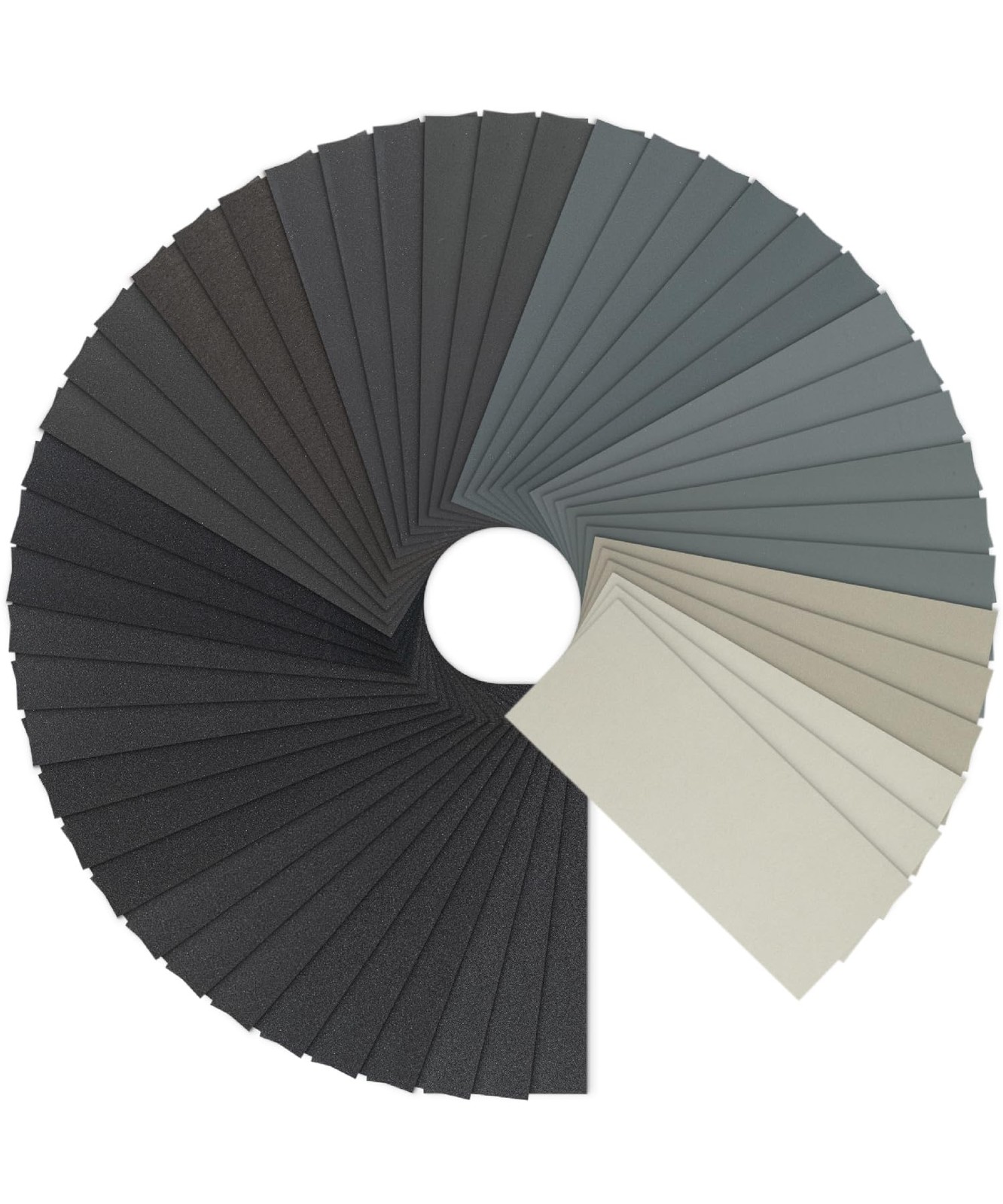 Sandpaper Sheets 48 Pcs 120 5000 Grit Aluminum Oxide Wood Metal Plastic 9×3.6