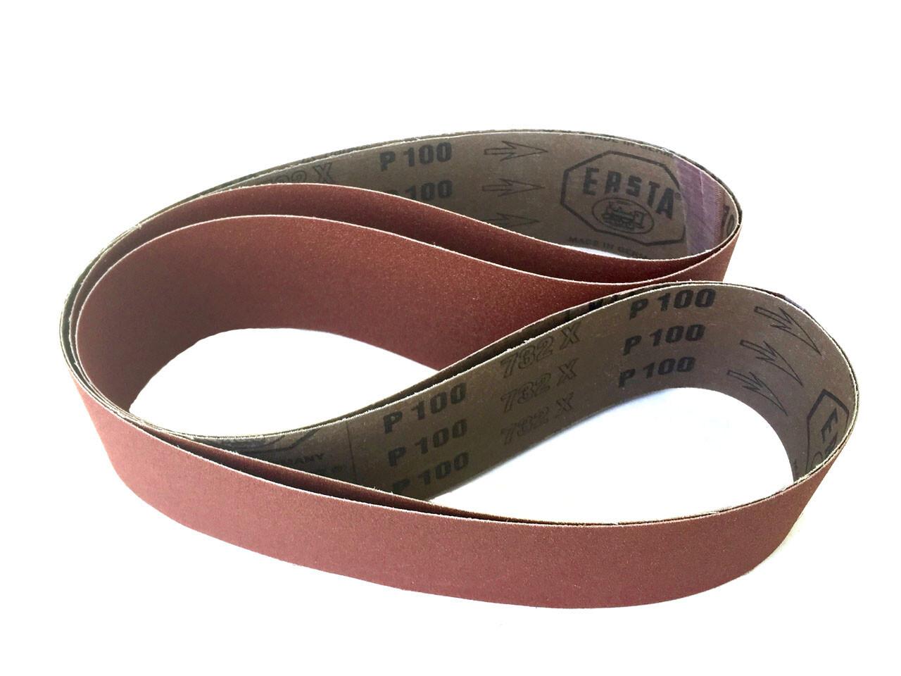 Sanding Belts 2 X 48 Aluminum Oxide Cloth Sander Belts, 18 Pack (100 Grit)