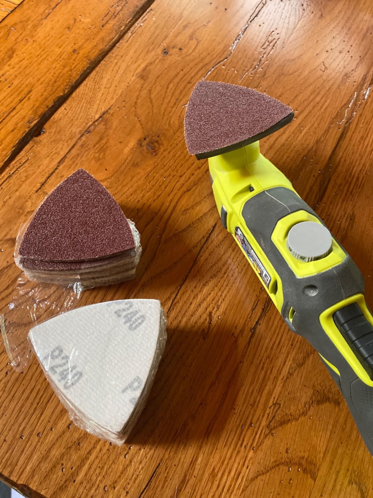 160 Pack Triangle Mouse Detail Sander Sandpaper Sheet Variety Pack Grits, Oxide