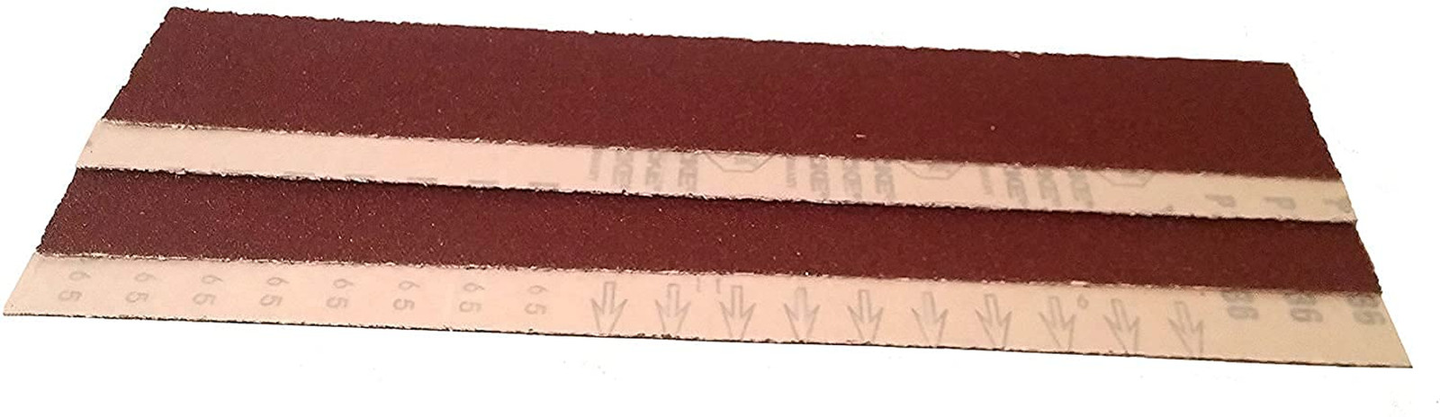 2-3/4X17-1/2 Inch Longboard Sandpaper 25 Pack, 80 Grit Sandpaper Aluminum Oxide