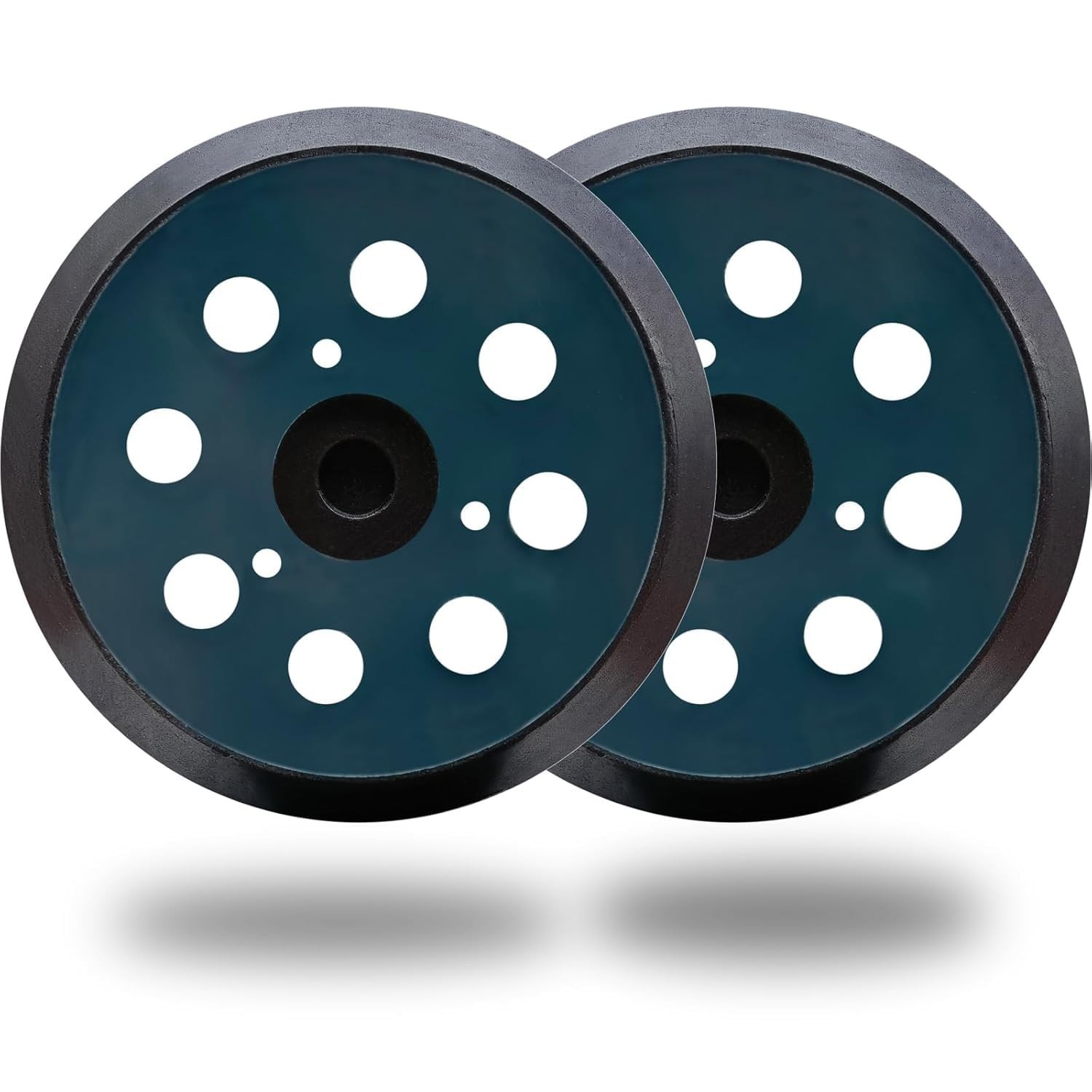2pc 5″ 8-Hole Replacement Sanding Pads Hook Loop Fits Dewalt DW420 DW421 DW422