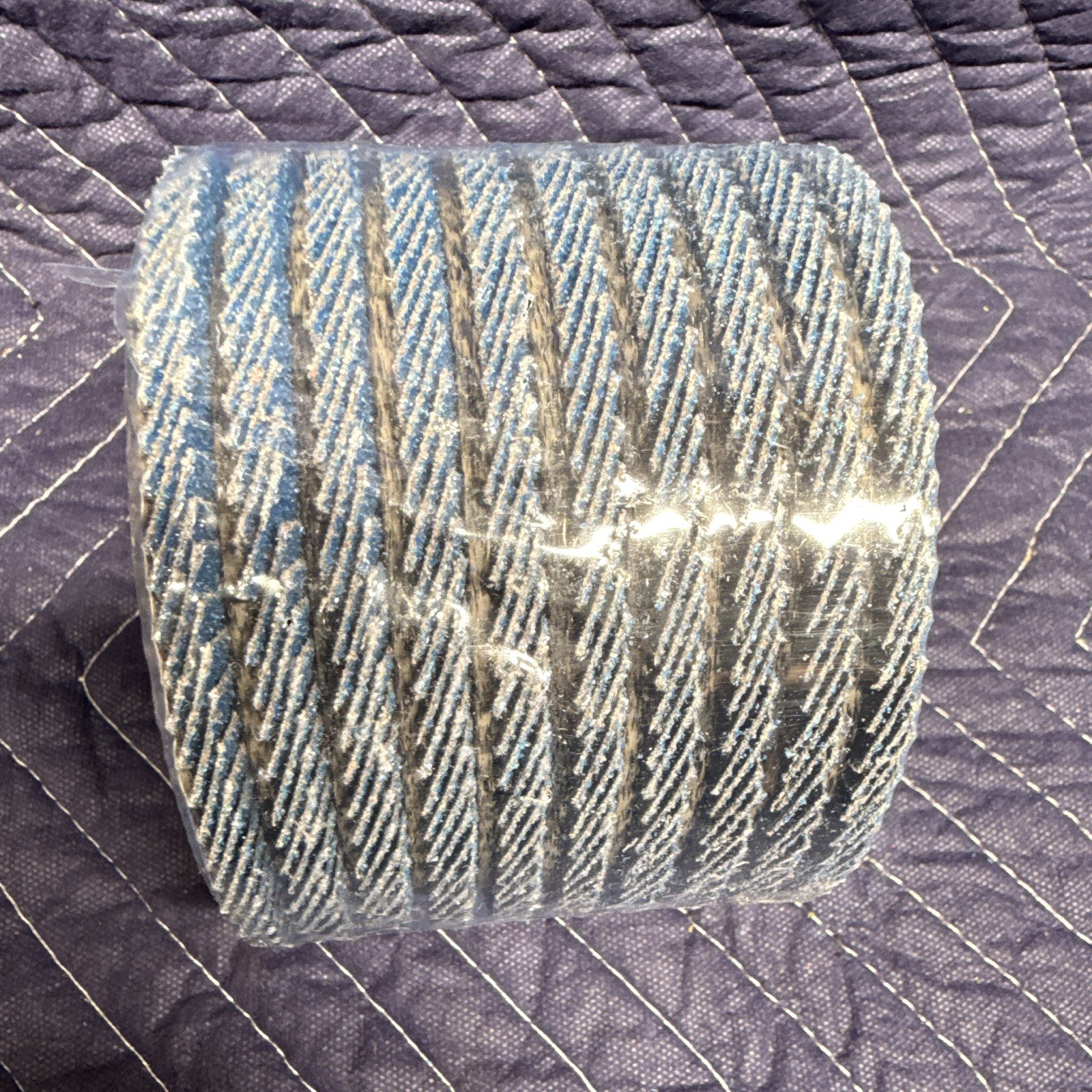 LOT OF 10- Blue Zirconia 4-1/2″ 60 Grit Flap Grinding Sanding Wheels Discs