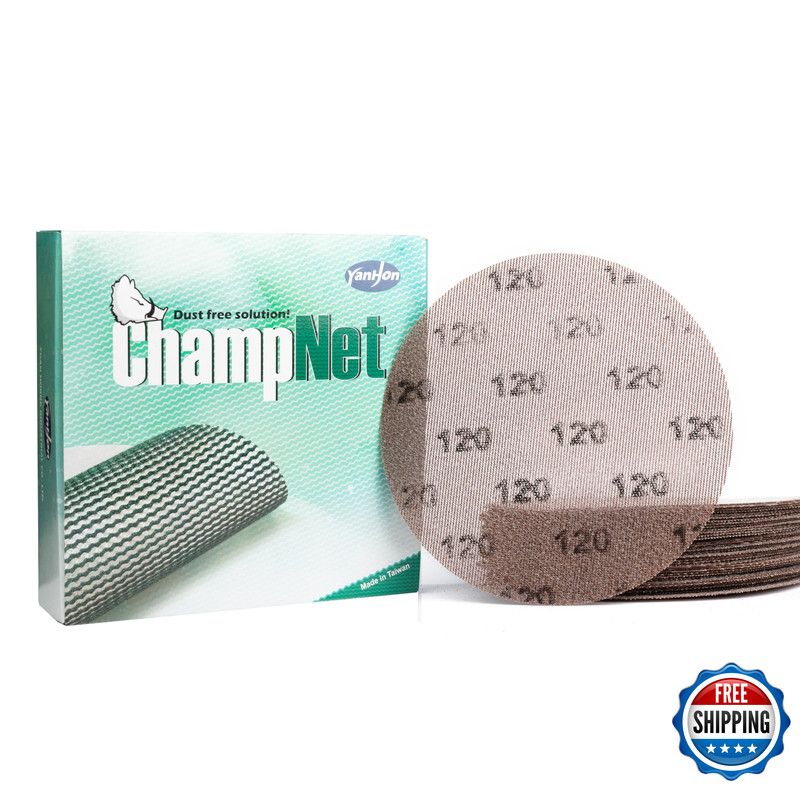 Champnet Mesh Sanding Disc 9 Inch 120 Grit 25Pcs Sand Screen 9In Sandpaper Net