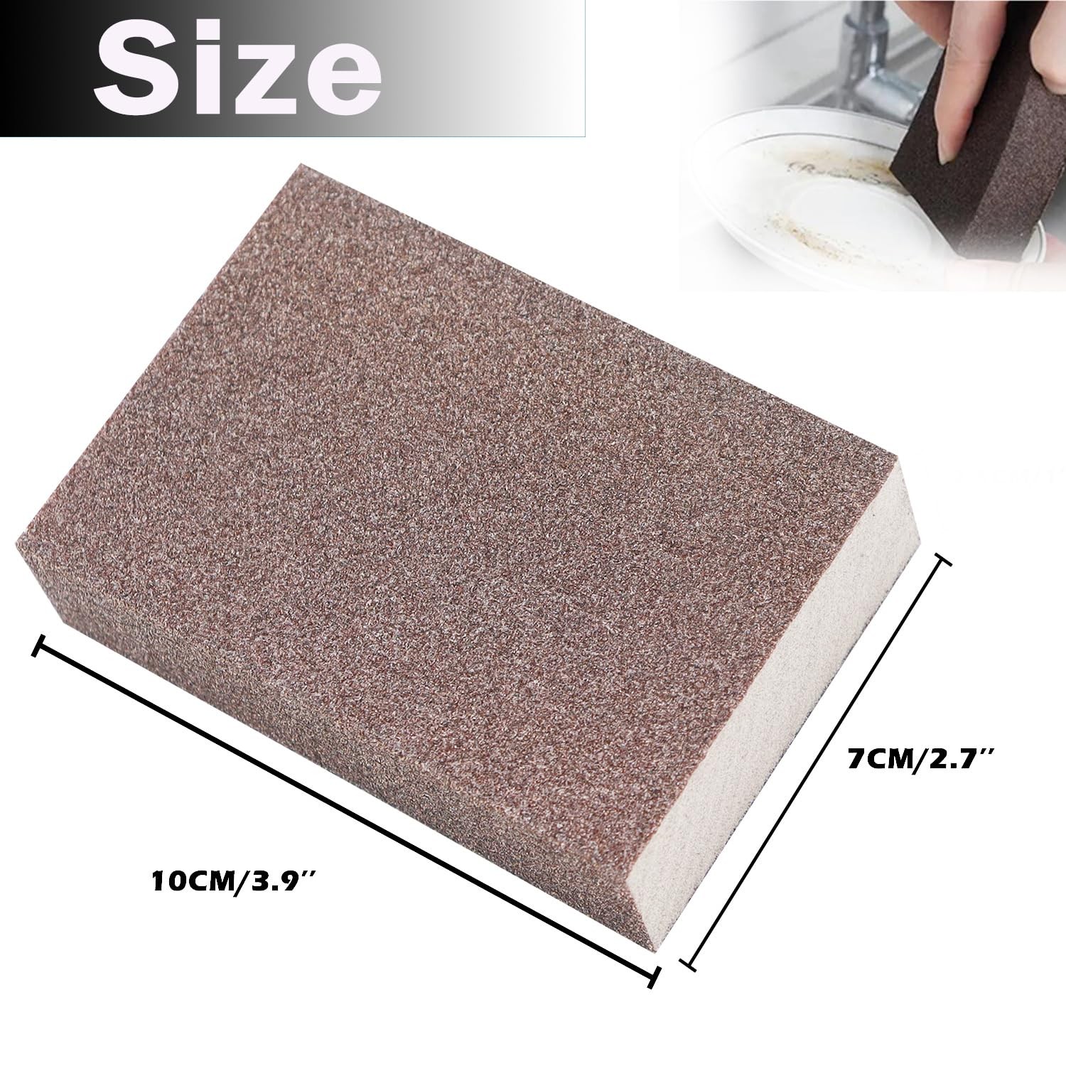 6 Pack Sanding Sponge,Drywall Sanding Blocks 6 Grits Per Pack