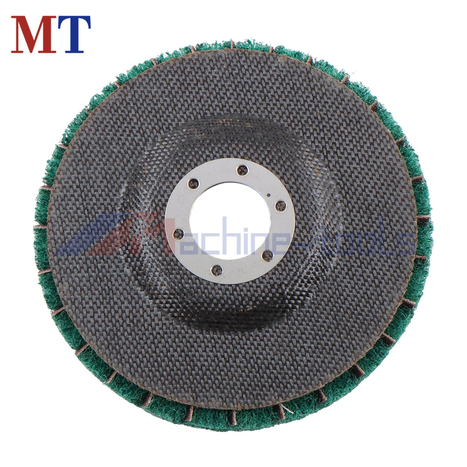 10 Pcs 120 & 240 Grit 4-1/2 Inch Scour Flap Discs Scouring Pad Polishing Wheel