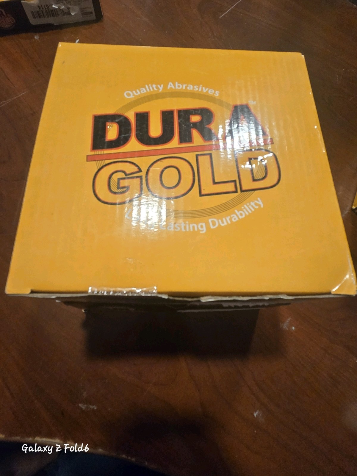 Dura Gold Premium 6 Gold PSA Sanding Discs 80 Grit Box of 50 Self Adhesive S