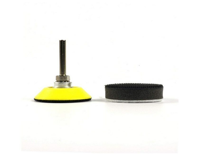 3 pack 2″(50mm) Hook and Loop Sanding Pad+soft foam Layer Buffering Pad
