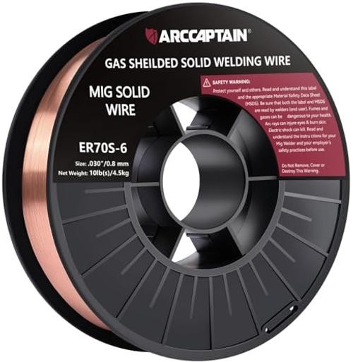 Mig Welding Wire, 0.030 10Lb Mig Wire ER70S-6 10Lbs Gas Solid Carbon Steel