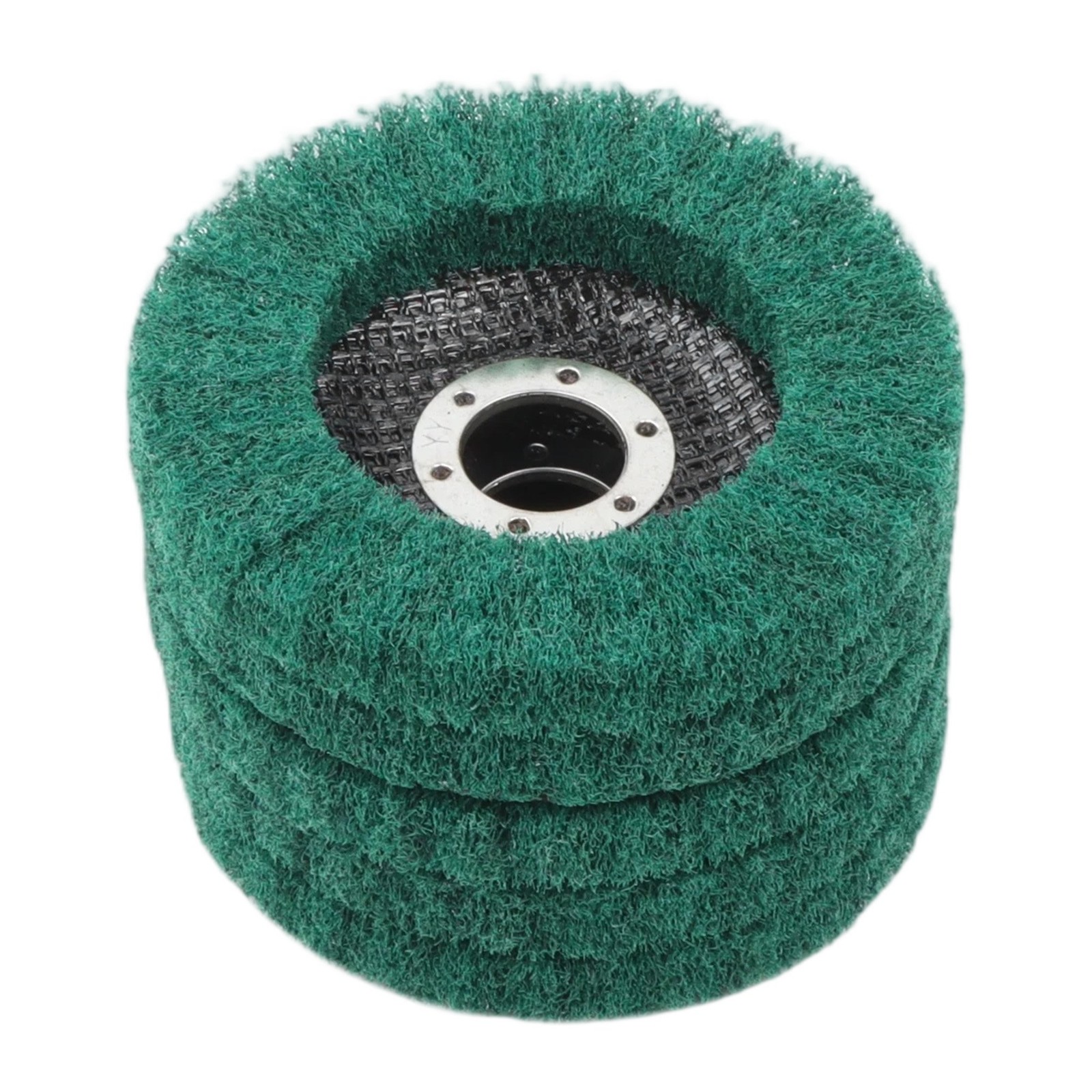 10 Pack: 4-1/2″ x 7/8″ Scour Flap Discs Grinding Sanding Discs (180 & 320 Grit)